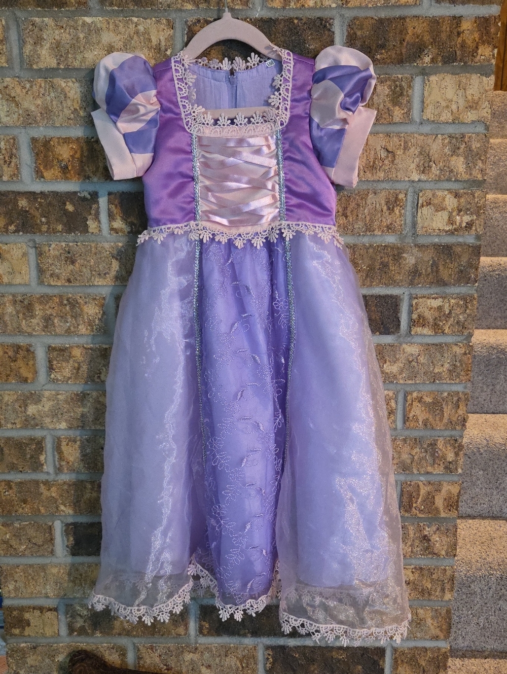 Purple Princess Kids Costume Dress - Rapunzel